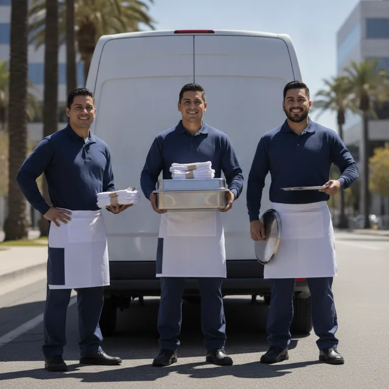 Catering Empresas equipe em Jaragua